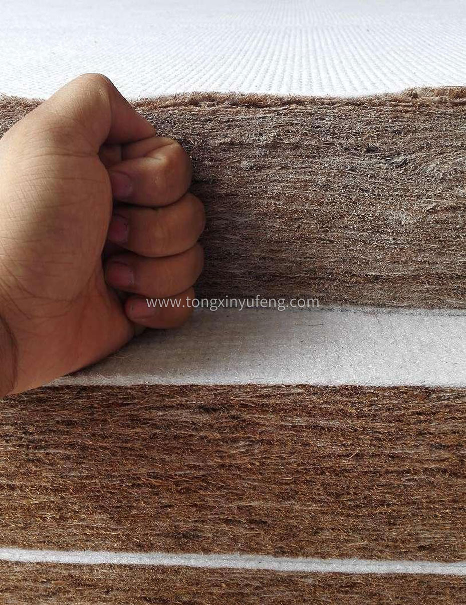 环保健康植物纤维床垫新材料生产设备-椰棕黄麻竹纤维床垫生产线